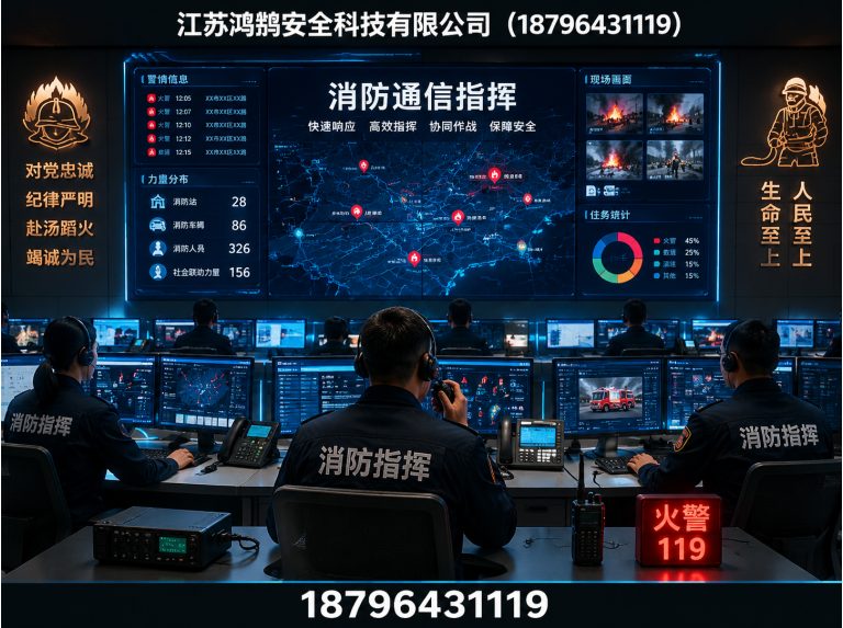 黄石应急指挥系统展示图